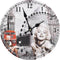 vidaXL - Wandklok - vintage - stijl - Marilyn - Monroe - 30 - cm