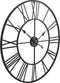 vidaXL - Wandklok - vintage-stijl - met - quartz-mechanisme - XXL - 80 - cm - metaal