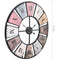 vidaXL - Wandklok - vintage-stijl - quartz-mechanisme - XXL - 60 - cm - metaal