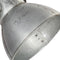 vidaXL Wandlamp industrieel E27 65x25 cm zilverkleurig