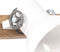 vidaXL Wandlamp industrieel E27 90x25 cm wit