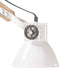 vidaXL Wandlamp industrieel rond E27 wit