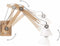 vidaXL Wandlamp industrieel rond E27 wit