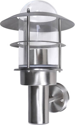 vidaXL Wandlamp roestvrijstaal