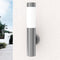 vidaXL Wandlamp voor binnen en buiten waterdicht RVS