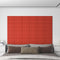 vidaXL - Wandpanelen - 12 - st - 0,54 - m² - 30x15 - cm - kunstleer - rood