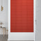 vidaXL - Wandpanelen - 12 - st - 0,54 - m² - 30x15 - cm - kunstleer - rood