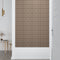 vidaXL - Wandpanelen - 12 - st - 0,54 - m² - 30x15 - cm - kunstleer - cappuccinokleurig