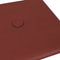 vidaXL - Wandpanelen - 12 - st - 0,54 - m² - 30x15 - cm - kunstleer - wijnrood