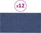 vidaXL - Wandpanelen - 12 - st - 0,54 - m² - 30x15 - cm - stof - blauw