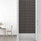 vidaXL - Wandpanelen - 12 - st - 0,54 - m² - 30x15 - cm - stof - donkergrijs