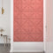 vidaXL - Wandpanelen - 12 - st - 0,54 - m² - 30x30 - cm - fluweel - roze