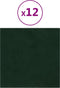 vidaXL - Wandpanelen - 12 - st - 1,08 - m² - 30x30 - cm - fluweel - donkergroen
