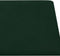 vidaXL - Wandpanelen - 12 - st - 1,08 - m² - 30x30 - cm - fluweel - donkergroen