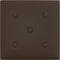 vidaXL - Wandpanelen - 12 - st - 1,08 - m² - 30x30 - cm - kunstleer - bruin