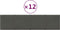 vidaXL - Wandpanelen - 12 - st - 1,08 - m² - 60x15 - cm - fluweel - donkergrijs