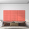 vidaXL - Wandpanelen - 12 - st - 1,08 - m² - 60x15 - cm - fluweel - roze