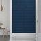 vidaXL - Wandpanelen - 12 - st - 1,08 - m² - 60x15 - cm - fluweel - blauw