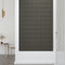 vidaXL - Wandpanelen - 12 - st - 1,08 - m² - 60x15 - cm - fluweel - donkergrijs