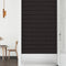 vidaXL - Wandpanelen - 12 - st - 1,08 - m² - 60x15 - cm - kunstleer - zwart