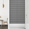 vidaXL - Wandpanelen - 12 - st - 1,08 - m² - 60x15 - cm - kunstleer - grijs