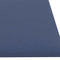 vidaXL - Wandpanelen - 12 - st - 1,08 - m² - 60x15 - cm - stof - blauw
