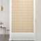 vidaXL - Wandpanelen - 12 - st - 1,08 - m² - 60x15 - cm - stof - donkergrijs
