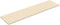 vidaXL - Wandpanelen - 12 - st - 1,08 - m² - 60x15 - cm - stof - crèmekleurig
