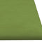 vidaXL - Wandpanelen - 12 - st - 1,08 - m² - 60x15 - cm - fluweel - donkergroen