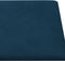 vidaXL - Wandpanelen - 12 - st - 1,62 - m² - 90x15 - cm - fluweel - blauw