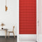 vidaXL - Wandpanelen - 12 - st - 1,62 - m² - 90x15 - cm - kunstleer - wijnrood