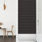 vidaXL - Wandpanelen - 12 - st - 1,62 - m² - 90x15 - cm - kunstleer - zwart