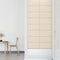 vidaXL - Wandpanelen - 12 - st - 2,16 - m² - 60x30 - cm - fluweel - crèmekleurig