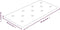 vidaXL - Wandpanelen - 12 - st - 2,16 - m² - 60x30 - cm - kunstleer - wijnrood