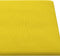 vidaXL - Wandpanelen - 12 - st - 2,16 - m² - 60x30 - cm - stof - lichtgeel