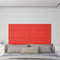 vidaXL - Wandpanelen - 12 - st - 3,24 - m² - 90x30 - cm - kunstleer - rood