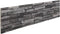 vidaXL - Wandpanelen - 14 - st - 3D - 100x25 - cm - EPS - antracietkleurig