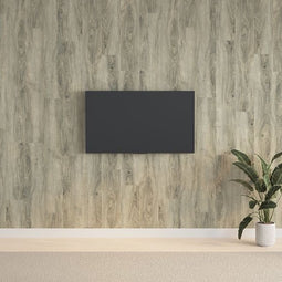 vidaXL - Wandpanelen - houtlook - 2,06 - m² - PVC - bruin