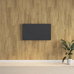 vidaXL - Wandpanelen - houtlook - 2,06 - m² - PVC - bruin