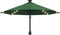 vidaXL - Wandparasol - met - LED's - 300 - cm - groen
