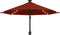 vidaXL - Wandparasol - met - LED's - 300 - cm - terracottakleurig