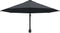 vidaXL - Wandparasol - met - metalen - paal - 300 - cm - antraciet