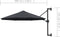 vidaXL - Wandparasol - met - metalen - paal - 300 - cm - antraciet