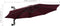 vidaXL - Wandparasol - met - metalen - paal - 300 - cm - bordeauxrood