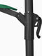 vidaXL - Wandparasol - met - metalen - paal - 300 - cm - groen