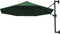 vidaXL - Wandparasol - met - metalen - paal - 300 - cm - groen
