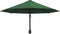 vidaXL - Wandparasol - met - metalen - paal - 300 - cm - groen