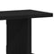vidaXL - Wandplanken - 2 - st - 105x18x20 - cm - spaanplaat - zwart - eikenkleurig