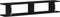 vidaXL - Wandplanken - 2 - st - 105x18x20 - cm - spaanplaat - zwart - eikenkleurig