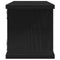vidaXL - Wandplanken - 2 - st - 75x18x20 - cm - spaanplaat - zwart - eikenkleurig
